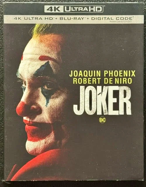 Joker (4K Ultra HD + Blu-ray + Digital, 2019, Warner Bros.)