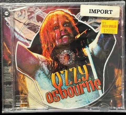 Ozzy Osbourne – An Interview With Ozzy Osbourne (CD, Shape, Limited Edition, Numbered, Unofficial Release, 1999, Sonotec S1123) - Maple City Music