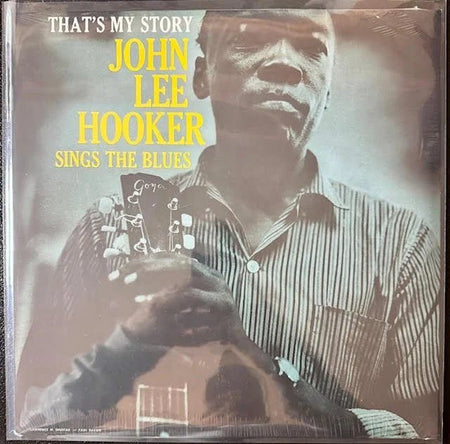 John Lee Hooker – That's My Story John Lee Hooker Sings The Blues (LP, 2012, Original Blues Classics OBC 538 / Riverside RLP-12-321) - Maple City Music