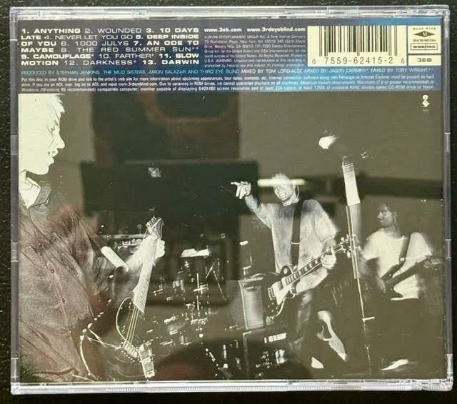 Third Eye Blind – Blue (CD, 1999, Elektra 62415-2, Enhanced) - Maple City Music