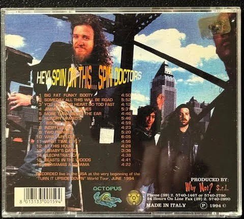 Spin Doctors – Hey, Spin On This... (Used) - Maple City Music