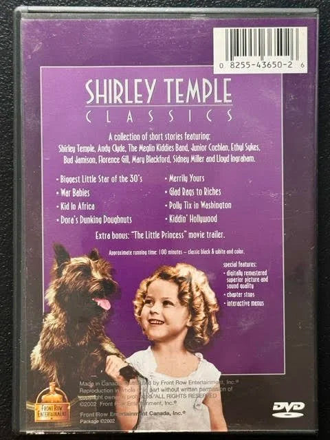 Shirley Temple Classics (DVD, 20th Century Fox)