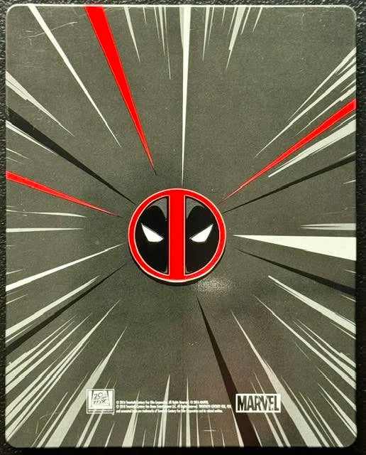 Deadpool (Blu-ray, SteelBook Edition, 2016, 20th Century Fox)