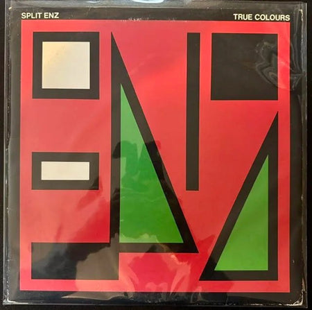 Split Enz – True Colours (LP, Album, Etched, Red Cover, 1980, A&M Records SP-4822) - Maple City Music