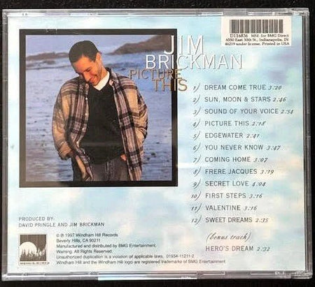 Jim Brickman – Picture This (Used) - Maple City Music