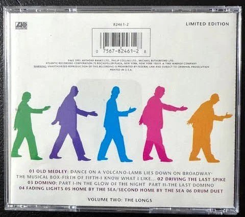 Genesis – Live / The Way We Walk (Volume Two: The Longs) (CD, 1993, Atlantic 7 82461-2) - Maple City Music