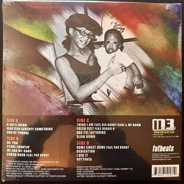 Masta Ace & MF DOOM – MA_DOOM: Son of Yvonne (2xLP, 2026, Fat Beats FB5157)