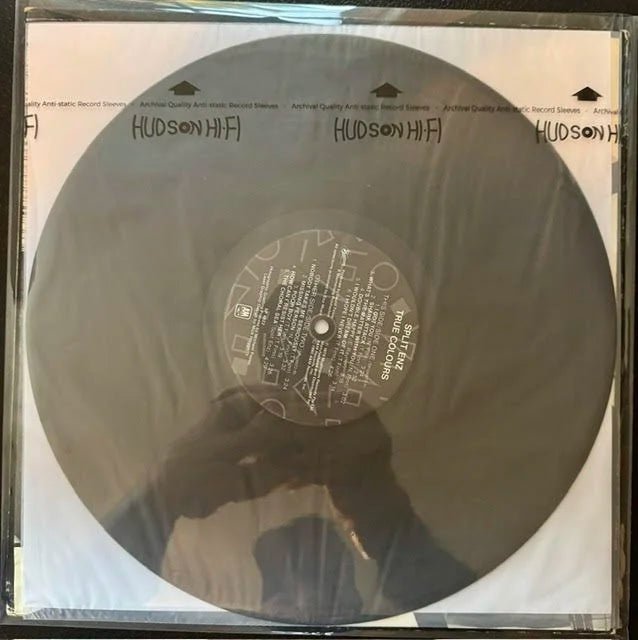 Split Enz – True Colours (LP, Album, Etched, Red Cover, 1980, A&M Records SP-4822) - Maple City Music