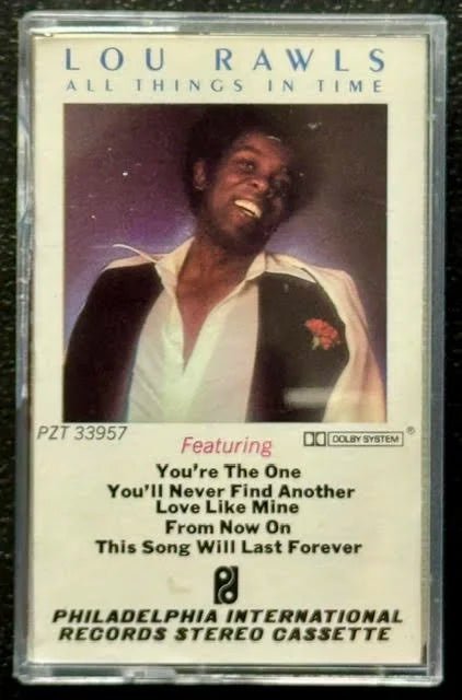 Lou Rawls – All Things In Time (Cassette, 1976, Philadelphia International Records PZT 33957) - Maple City Music
