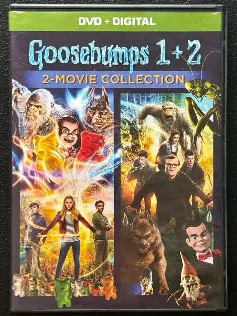 Goosebumps / Goosebumps 2: Haunted Halloween – 2-Movie Collection (DVD, Sony Pictures)