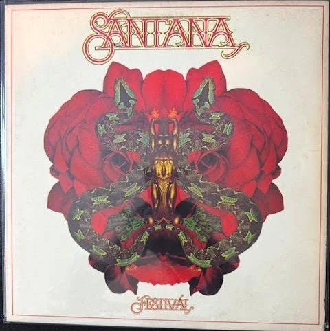 Santana ‎– Festivál (Used) - Maple City Music