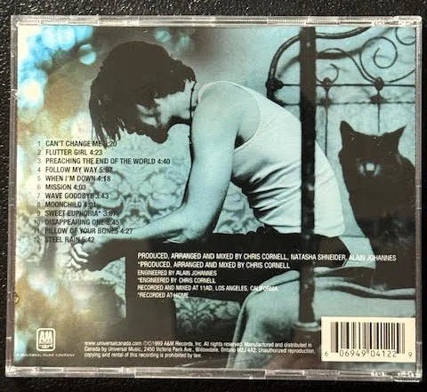 Chris Cornell – Euphoria Morning (CD, 1999, A&M Records 0694904122) - Maple City Music
