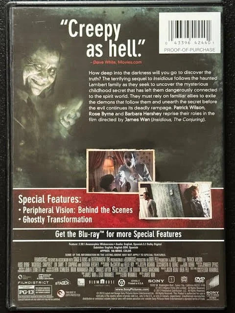 Insidious: Chapter 2 (Used)