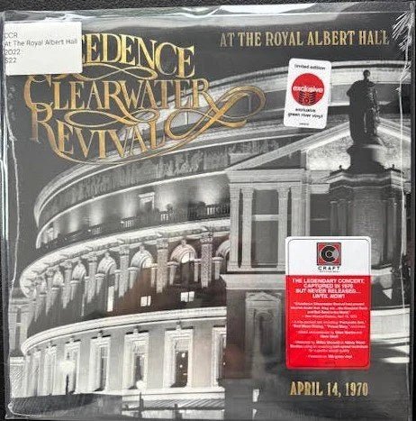 Creedence Clearwater Revival – At The Royal Albert Hall (April 14, 1970) (LP, 2022, Fantasy CR04753) - Maple City Music
