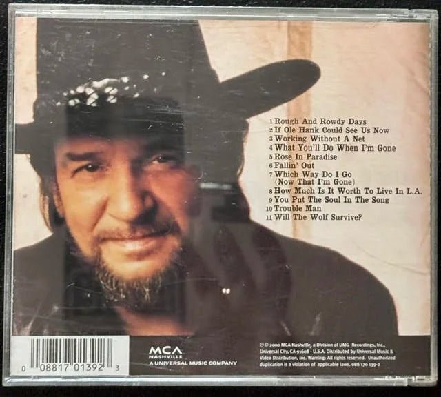 Waylon Jennings – The Best Of Waylon Jennings: The Millennium Collection (CD, 1999, MCA Nashville 088 170 139-2) - Maple City Music