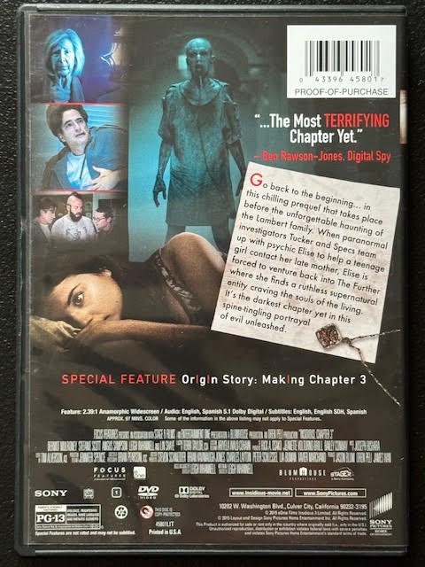 Insidious: Chapter 3 (Used)