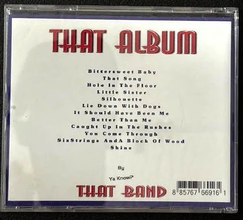 That Band — That Album (New) - Maple City Music