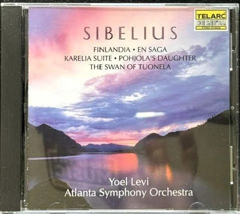 Jean Sibelius – Finlandia • En Saga • Karelia Suite • Pohjola’s Daughter • The Swan Of Tuonela (CD, 1993, Telarc CD-80320)
