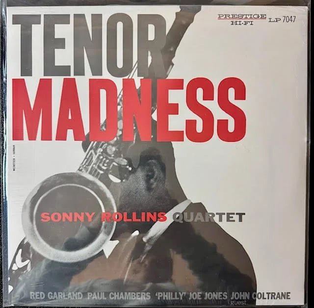 Sonny Rollins Quartet – Tenor Madness (LP, 2015, OJC-124) - Maple City Music