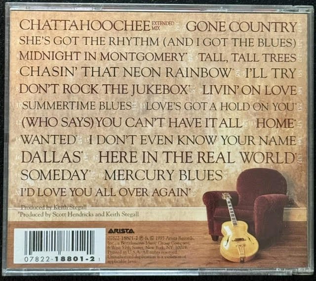 Alan Jackson – The Greatest Hits Collection (CD, 1995, Arista 07822-18801-2) - Maple City Music