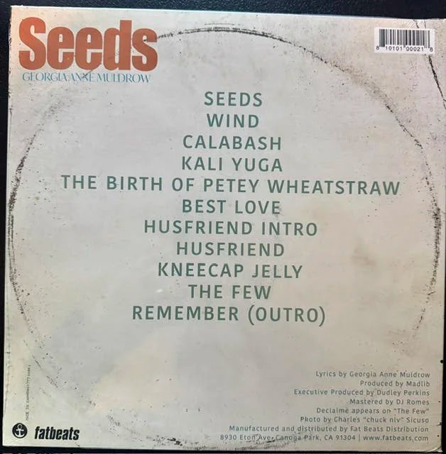 Georgia Anne Muldrow – Seeds (LP, 180g, 2026, SomeOthaShip/ Fat Beats SOS016)