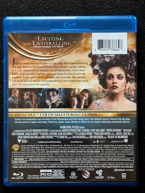 Jupiter Ascending - Blu-ray (Used)
