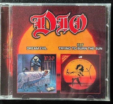 Dio, ELF – Dream Evil / Trying To Burn The Sun (CD, Compilation, Unofficial Release, 1999, CD-Maximum CDM 0799-290) - Maple City Music