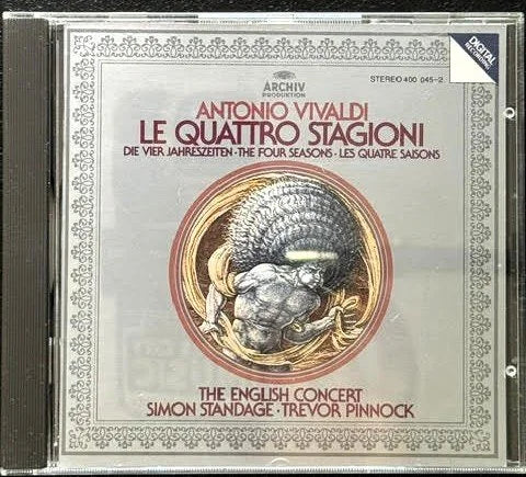 Antonio Vivaldi – Le Quattro Stagioni (CD, 1982, Archiv Produktion 400 045-2)