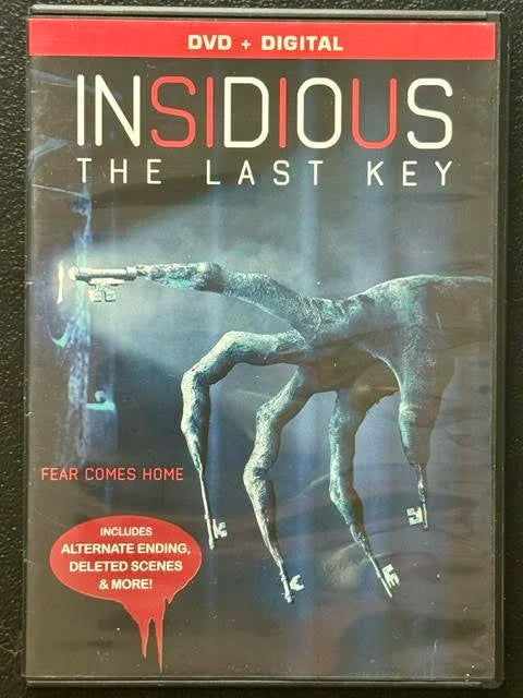 Insidious: The Last Key (DVD, 2018, Sony Pictures / Screen Gems)