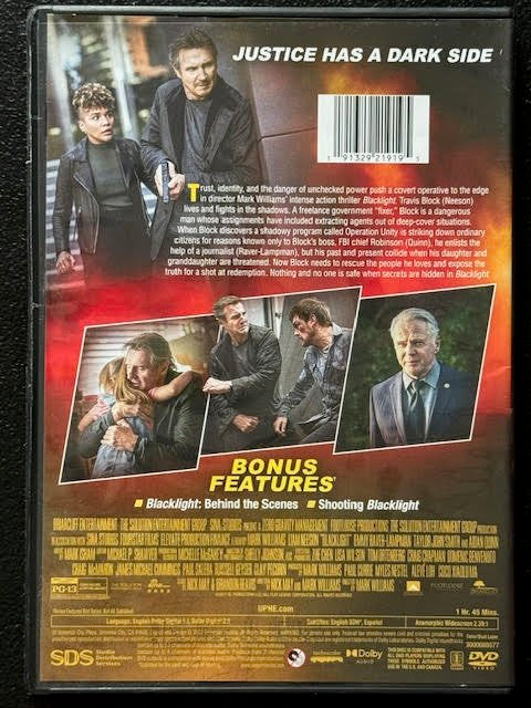 Blacklight (DVD, 2022, Universal Pictures Home Entertainment)