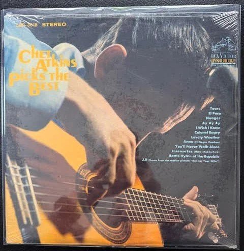 Chet Atkins – Picks The Best (LP, Stereo, 1967, RCA Victor LSP-3818, Canada Pressing, Sealed) - Maple City Music