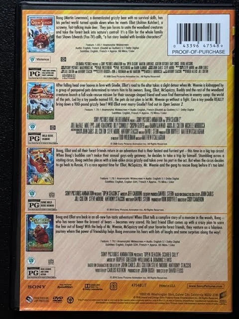 Open Season — 4-Movie Collection (Used)