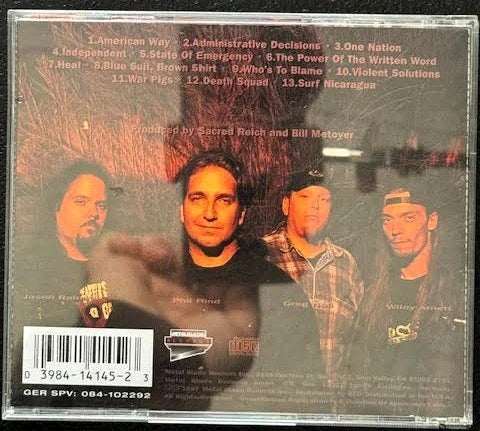 Sacred Reich – Still Ignorant (1987-1997) Live (Used)