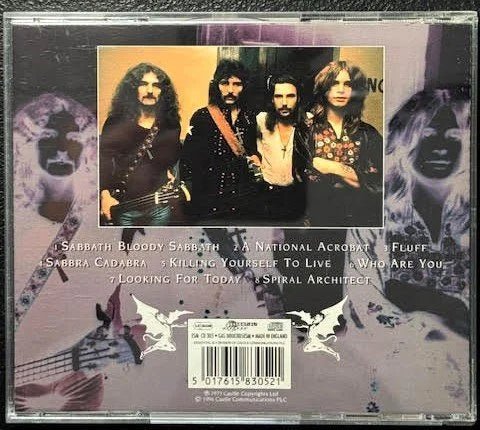 Black Sabbath – Sabbath Bloody Sabbath (CD, Reissue, Remastered, 1996, Essential! Records ESM CD 305) - Maple City Music