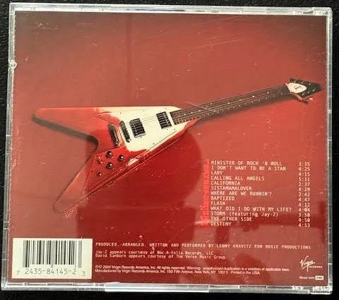 Lenny Kravitz – Baptism (Used) - Maple City Music