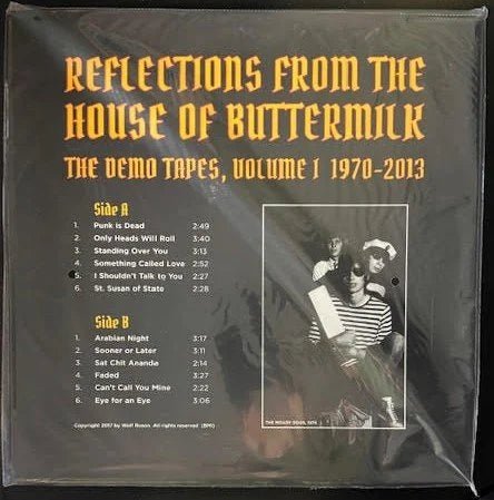 Wolf Roxon – Reflections From The House Of Buttermilk (The Demo Tapes, Volume 1 1970–2013) (LP, 2017, Independent) - Maple City Music