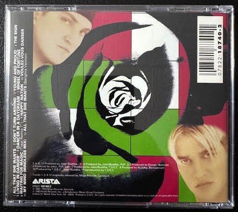 Ace Of Base – The Sign (CD, Album, DDI, 1993, Arista 07822-18740-2) - Maple City Music
