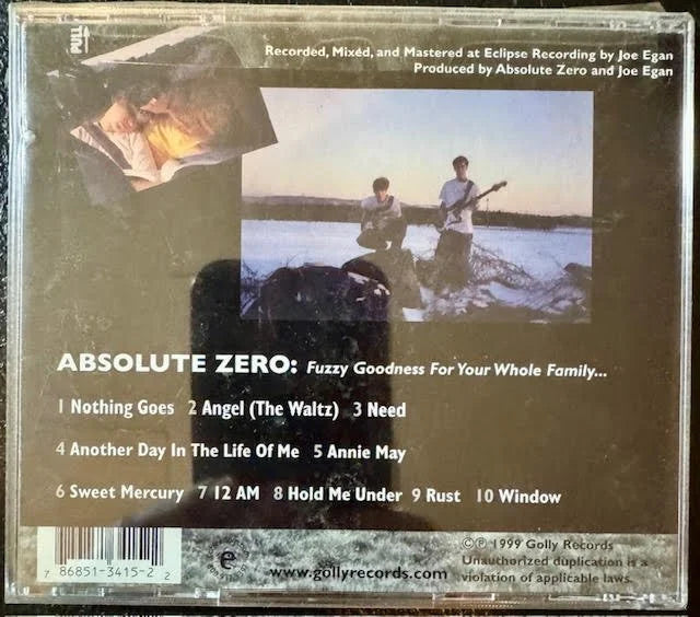 Absolute Zero – Fuzzy Goodness For Your Whole Family (CD, Album, 1999, Golly Records)