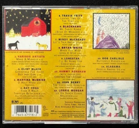 Various – Country Cares For Kids - A Holiday Album To Benefit St. Jude Children's Research Hospital (Used) - Maple City Music