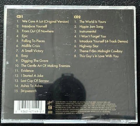 Faith No More – Who Cares A Lot? The Greatest Hits (2xCD, Compilation, 1998, Slash / Reprise Records CDW 47149) - Maple City Music