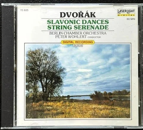 Antonín Dvořák – Slavonic Dances / Serenade For Strings, Op. 22 (CD, 1989, LaserLight Digital 15 605)