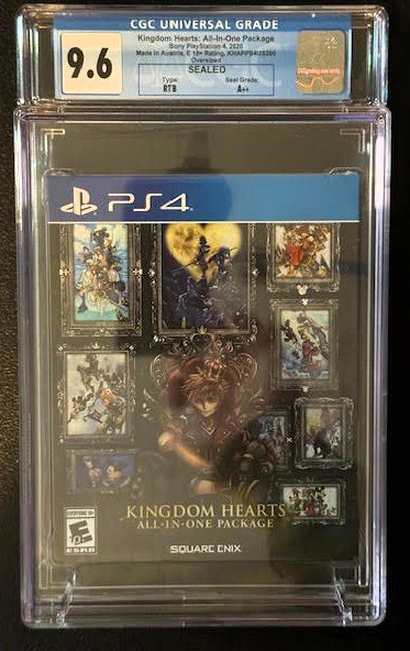 PS4 Kingdom Hearts: All-In-One Package CGC 9.6 A++ (New)