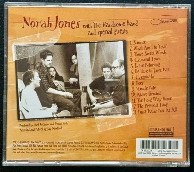 Norah Jones – Feels Like Home (CD, 2004, Blue Note 7243 5 84800 0 9, Club Edition) - Maple City Music