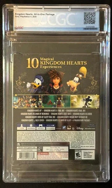 PS4 Kingdom Hearts: All-In-One Package CGC 9.6 A++ (New)