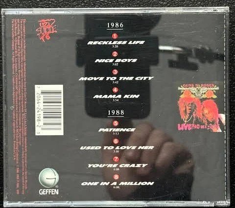 Guns N' Roses – G N' R Lies (CD, Reissue, Geffen Records / Uzi Suicide 9 24198-2) - Maple City Music