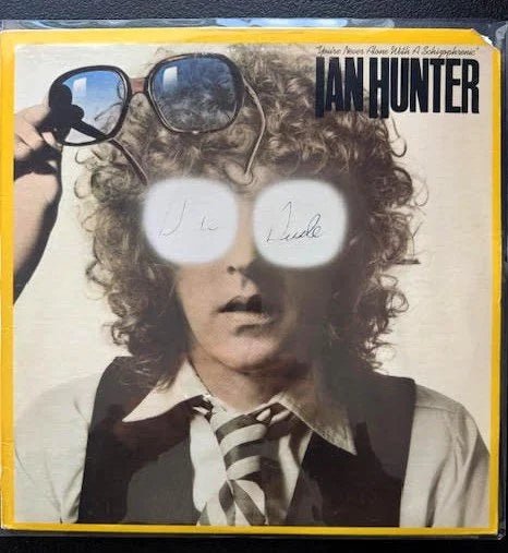 Ian Hunter – You're Never Alone With A Schizophrenic (LP, Album, Stereo, Santa Maria Pressing, 1979, Chrysalis CHR 1214) - Maple City Music
