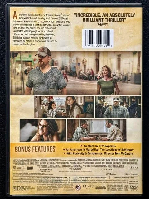 Stillwater (DVD, 2021, Focus Features / Universal Pictures)