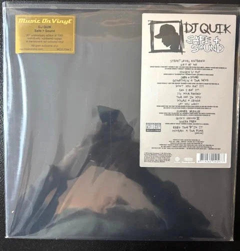 DJ Quik – Safe + Sound (2xLP, 30th Anniversary, Red Translucent, 2025, Music On Vinyl MOVLP3947)