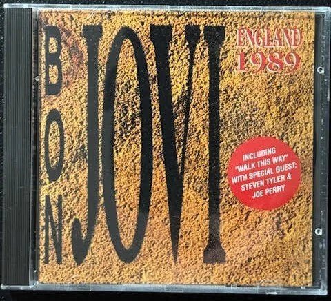 Bon Jovi – England 1989 (CD, Unofficial Release, Reissue, 1994, Live Storm LSCD 51123) - Maple City Music