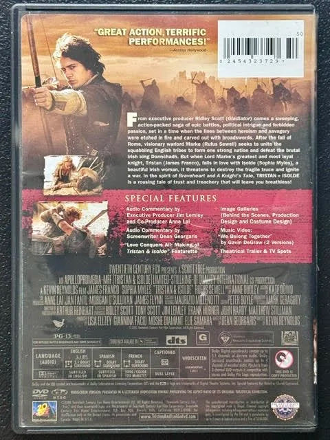 Tristan & Isolde – Widescreen Edition (DVD, 2006, 20th Century Fox)